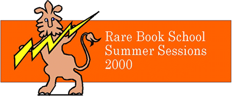 Rare Book School Summer 2000 Evaluations