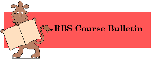 RBS Course Bulletin
