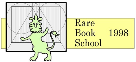 Rare Book School Summer 1998