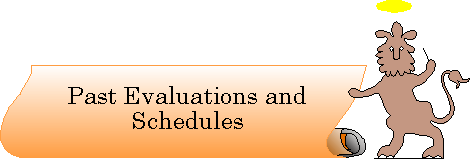 RBS Past Evaluations and Schedules