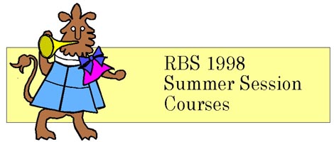 Rare Book School Summer 1998